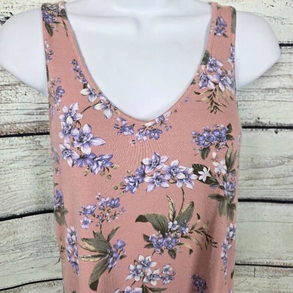 American Eagle XS Floral Soft & Sexy Crepe Tank - Picture 2 of 7